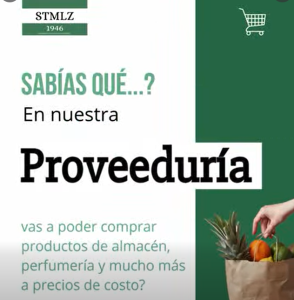 ¿Ya conocés la Proveeduría del STMLZ? 💚